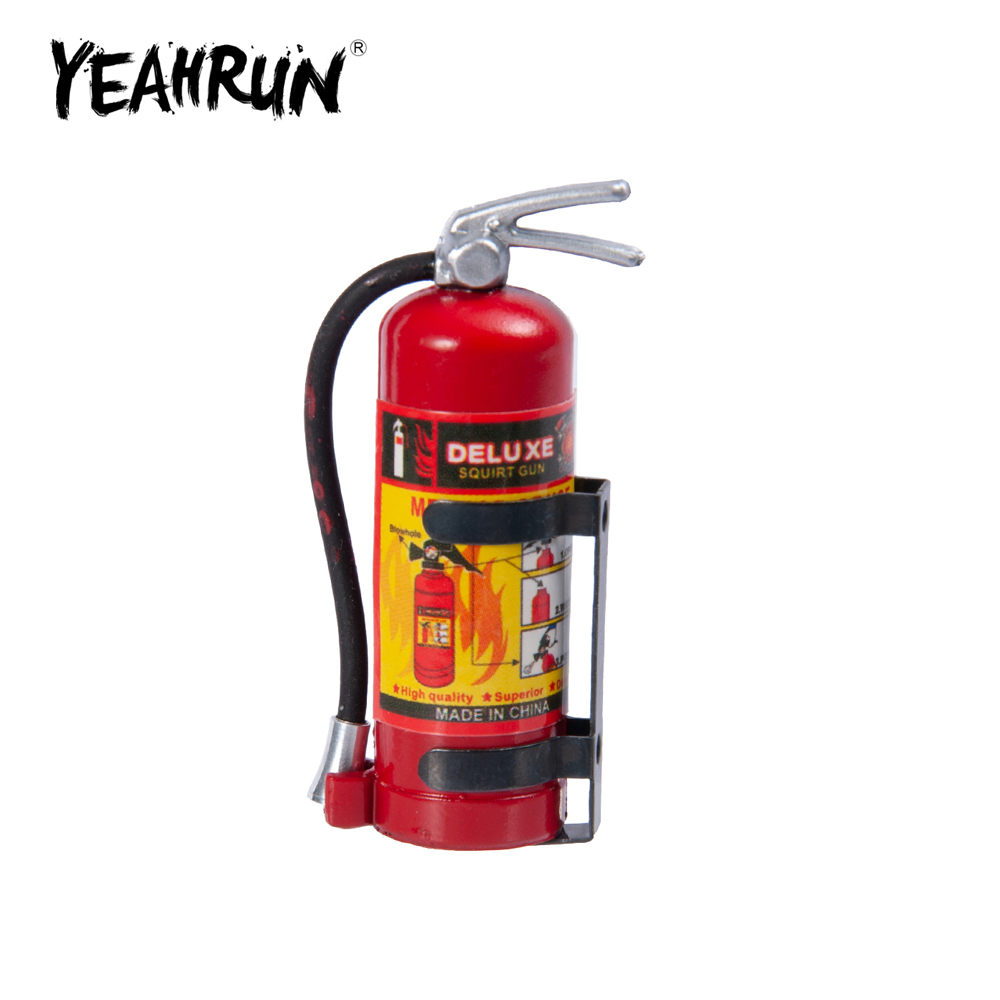 Fire Extinguisher Small - YEAHRUN-Mini extincteur simulé pour Axial SCX10