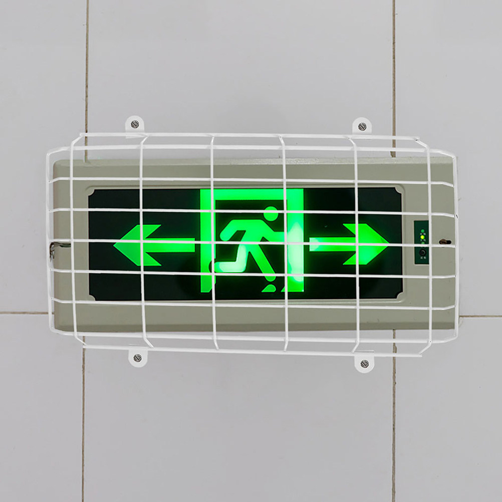 Emergency Exit Sign - 2 pièces de protection pour panneau