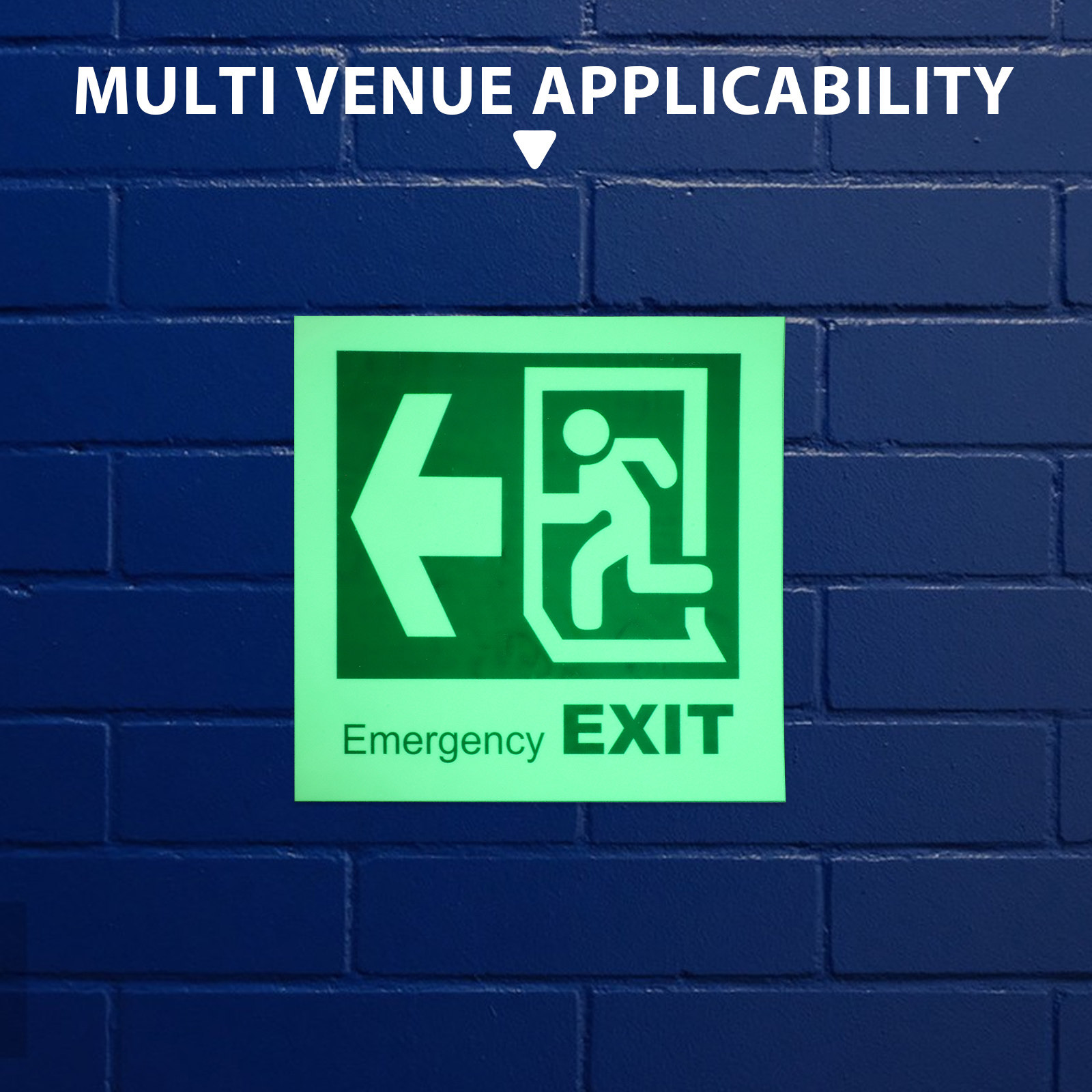 Autocollant lumineux auto-adhé - Emergency Exit Sign avis et prix