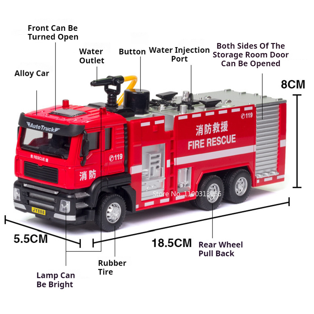 1/50 échelle pompier modèle de - Fire Escape Ladder avis et prix